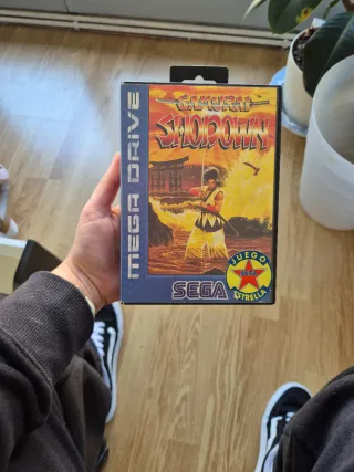 Scatola vuota per il gioco Sega Mega Drive - Samurai Shodown