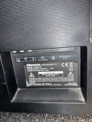 Televisor Hisense Negro