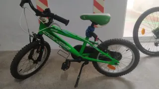 Bicicleta Infantil Verde Meteor