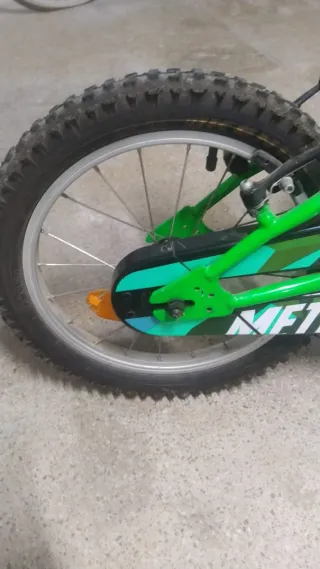 Bicicleta Infantil Verde Meteor