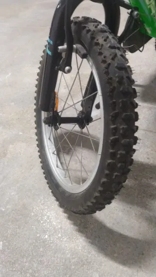 Bicicleta Infantil Verde Meteor