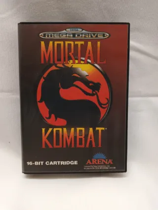 Cartuccia 16-Bit Mortal Kombat per Sega Mega Drive