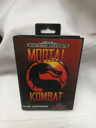 Cartuccia 16-Bit Mortal Kombat per Sega Mega Drive
