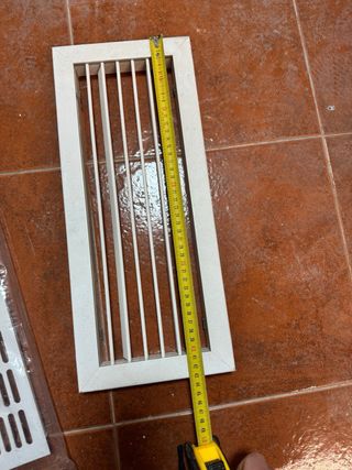 Pack 2 Rejillas  700x150mm y conducto aire