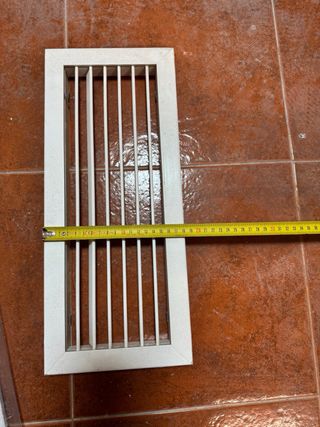 Pack 2 Rejillas  700x150mm y conducto aire