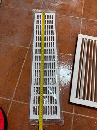 Pack 2 Rejillas  700x150mm y conducto aire