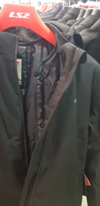 Chaqueta Moto LS2 Bolton Negra Hombre