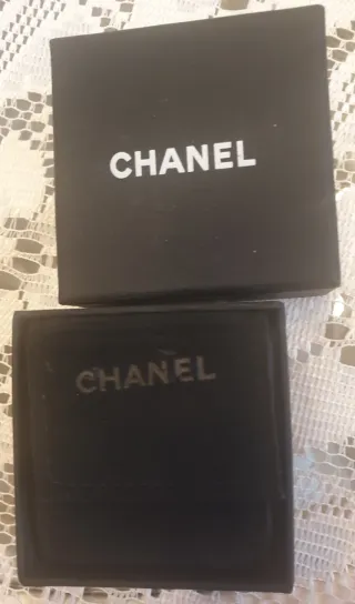 Orecchini Chanel originali oro e argento