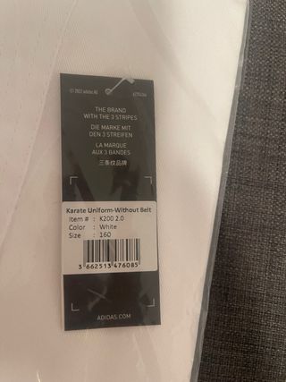 Karategui Adidas Niño NUEVO