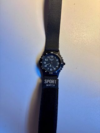 Reloj Select Cuarzo Correa Tela Negro