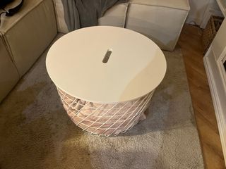 Mesita redonda de centro