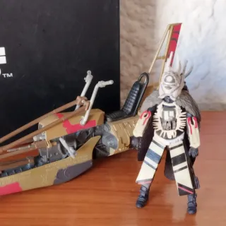 Star Wars Enfys Nest con Moto