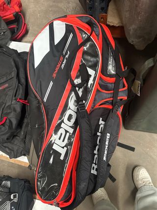 Paletero Babolat Pure Strike Negro/Rojo