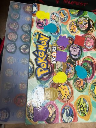 Pokémon Kraks Panini + Archivador + 9 Lanzadores