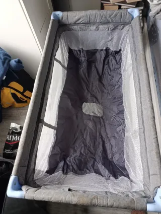 Cuna de Viaje Kinderkraft JOY Azul