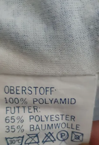 Chaqueta Vintage Active Azul y Negra