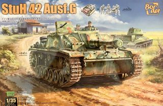 Maqueta StuH 42 AUSF.G Early (con interior) 1/35