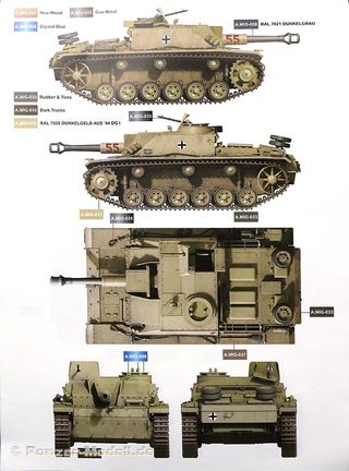 Maqueta StuH 42 AUSF.G Early (con interior) 1/35