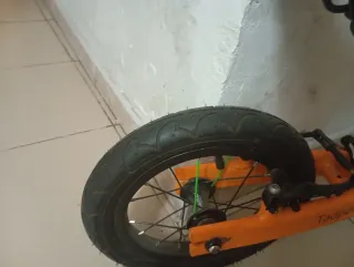 Bicicleta infantil Frog Tadpole naranja