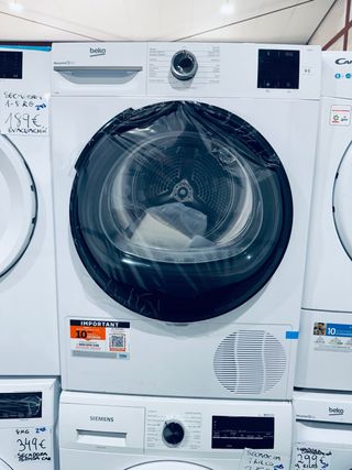 309.Secadora Beko 8 kilos Bomba Calor Nueva Tara