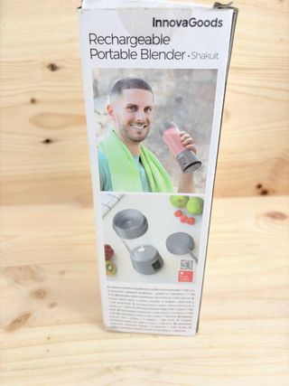 innova Goods batidora recargable portátil