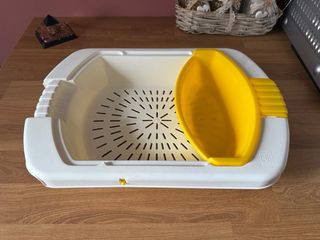 Scolapiatti portatile in plastica