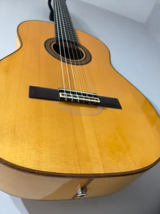 Guitarra Flamenca amplificada Amalio Burguer