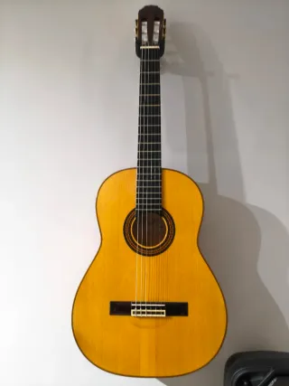 Guitarra Flamenca amplificada Amalio Burguer