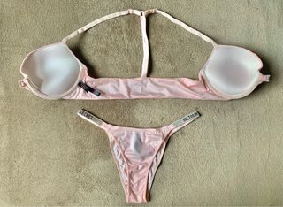 Conjunto Victoria's Secret Rosa claro