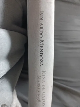 Libro Riña de gatos