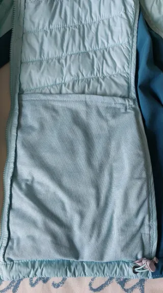 Chaqueta Columbia turquesa