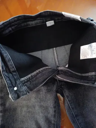 Vaqueros Denim Fashion grises