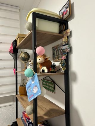 Estantería Madera y Metal