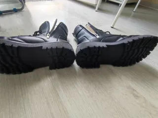 Stivali militari neri da donna taglia 39