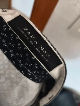 Pantalón de vestir gris hombre