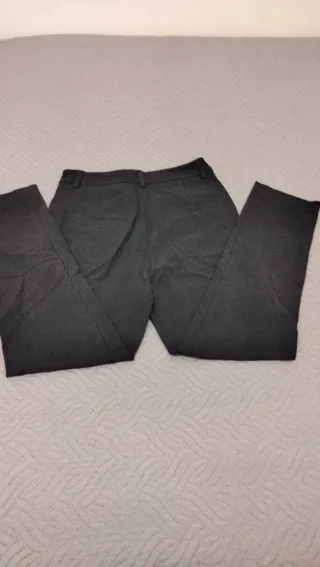 Pantalones grises Massimo Dutti mujer