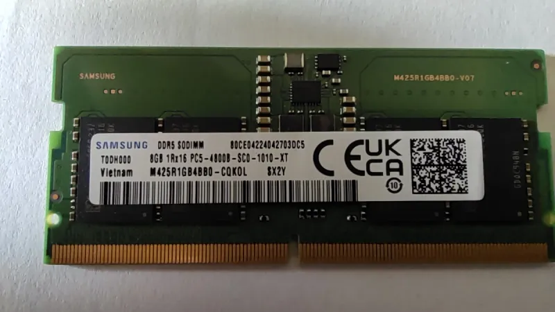 Memoria RAM Samsung DDR5 16GB (2x8Gb)