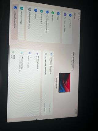 Lenovo Tab M11 con Lápiz