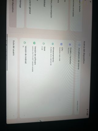 Lenovo Tab M11 con Lápiz
