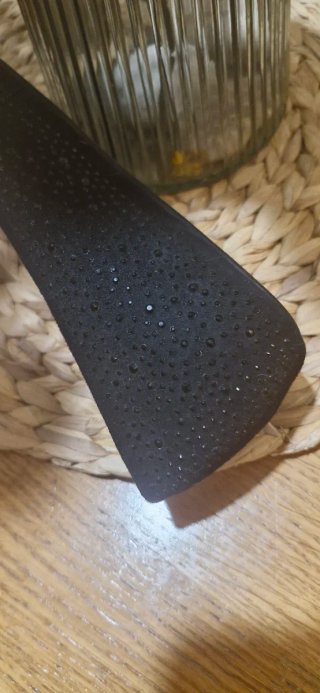 Manoletinas negras con brillo talla 39