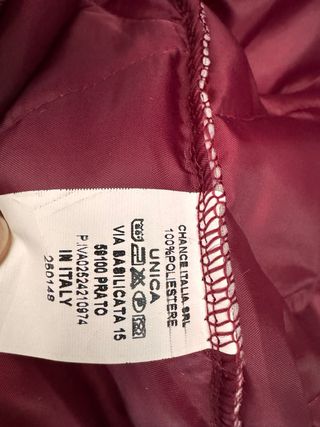 Chaqueta bomber acolchada con estampado de caballo