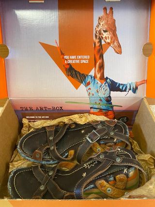 Sandalias ART Piel T.37 Cómodas y Originales