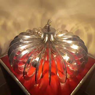 Lámpara Techo Space Age Años 70