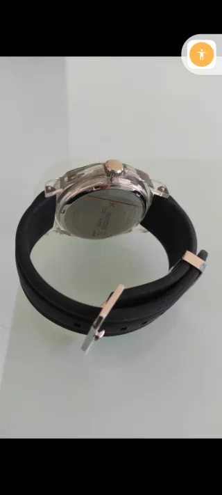 Reloj Kbros Negro y Plateado