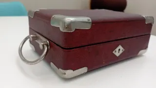 Microscopio Leitz Wetzlar Antiguo Plegable