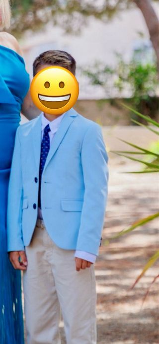 Chaqueta comunión niño 9 años  1 solo uso iglesia