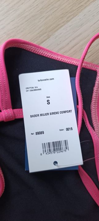 Bañador Turbo rosa talla S
