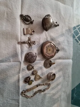 Lote Colgantes Plata Varios Diseños