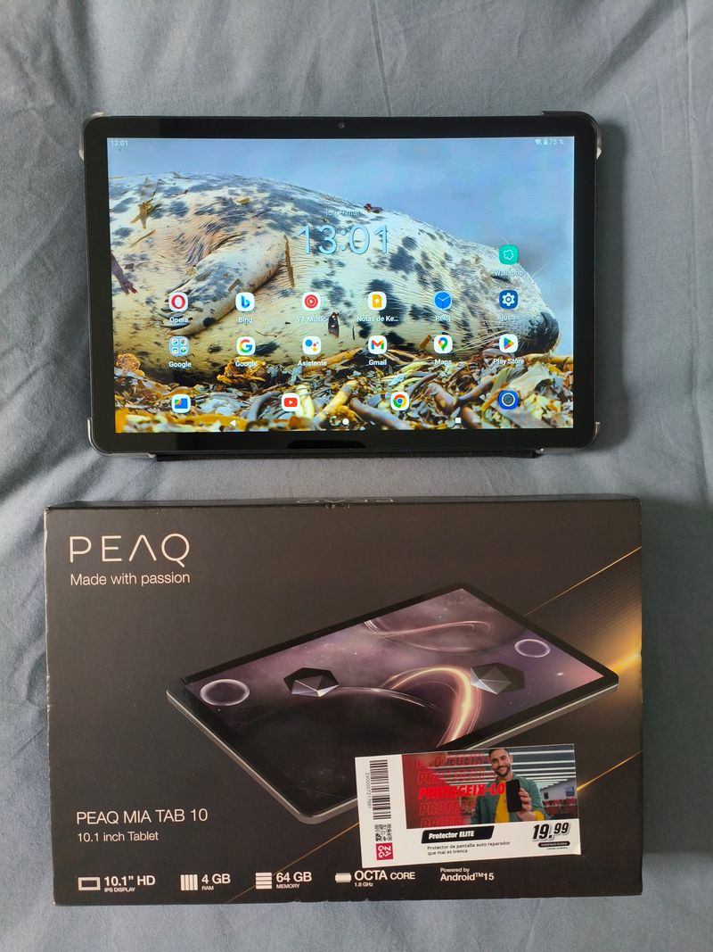 Tablet PEAQ 10.1" Negra.