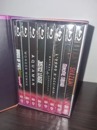 Colección 8 Películas DC Blu-ray Edición Limitada